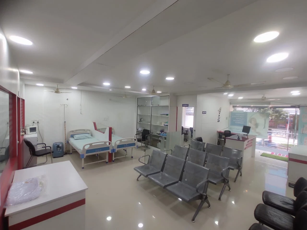Waiting area inside Juniors Children's Clinic