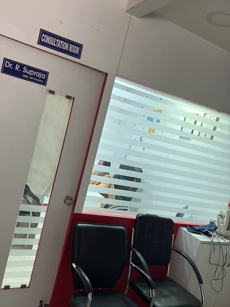 Child-friendly environment inside Juniors Children's Clinic